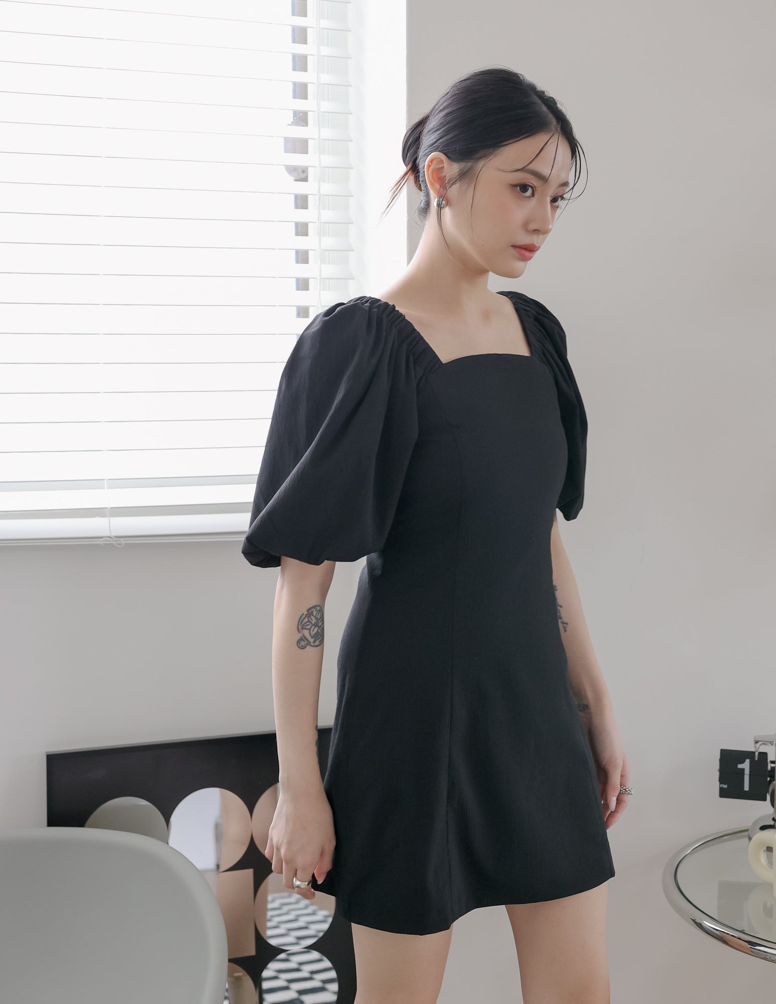 Valeria Dress in Black