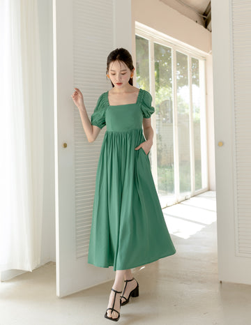 Oakley Dress in Green