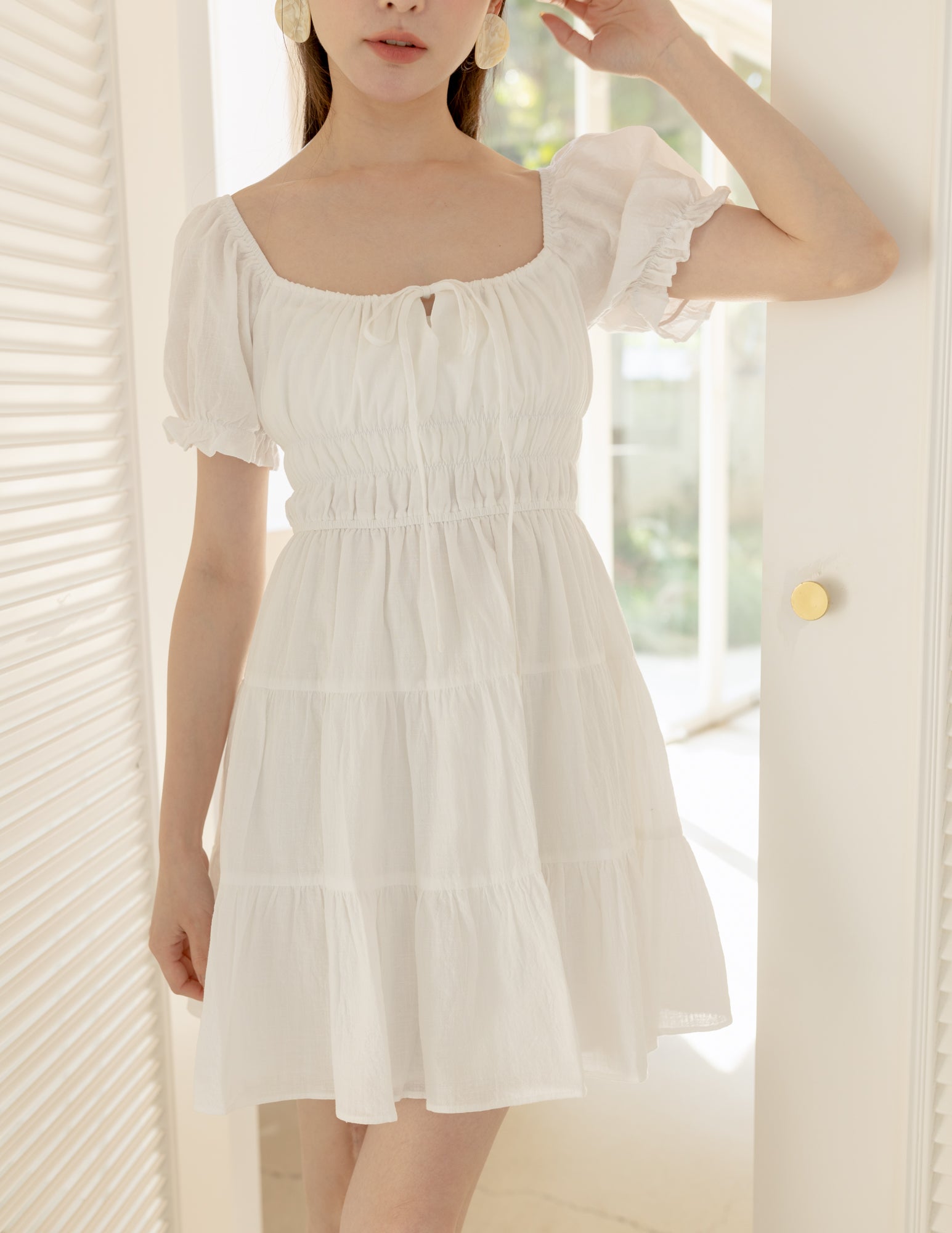 Vivianne Dress in White