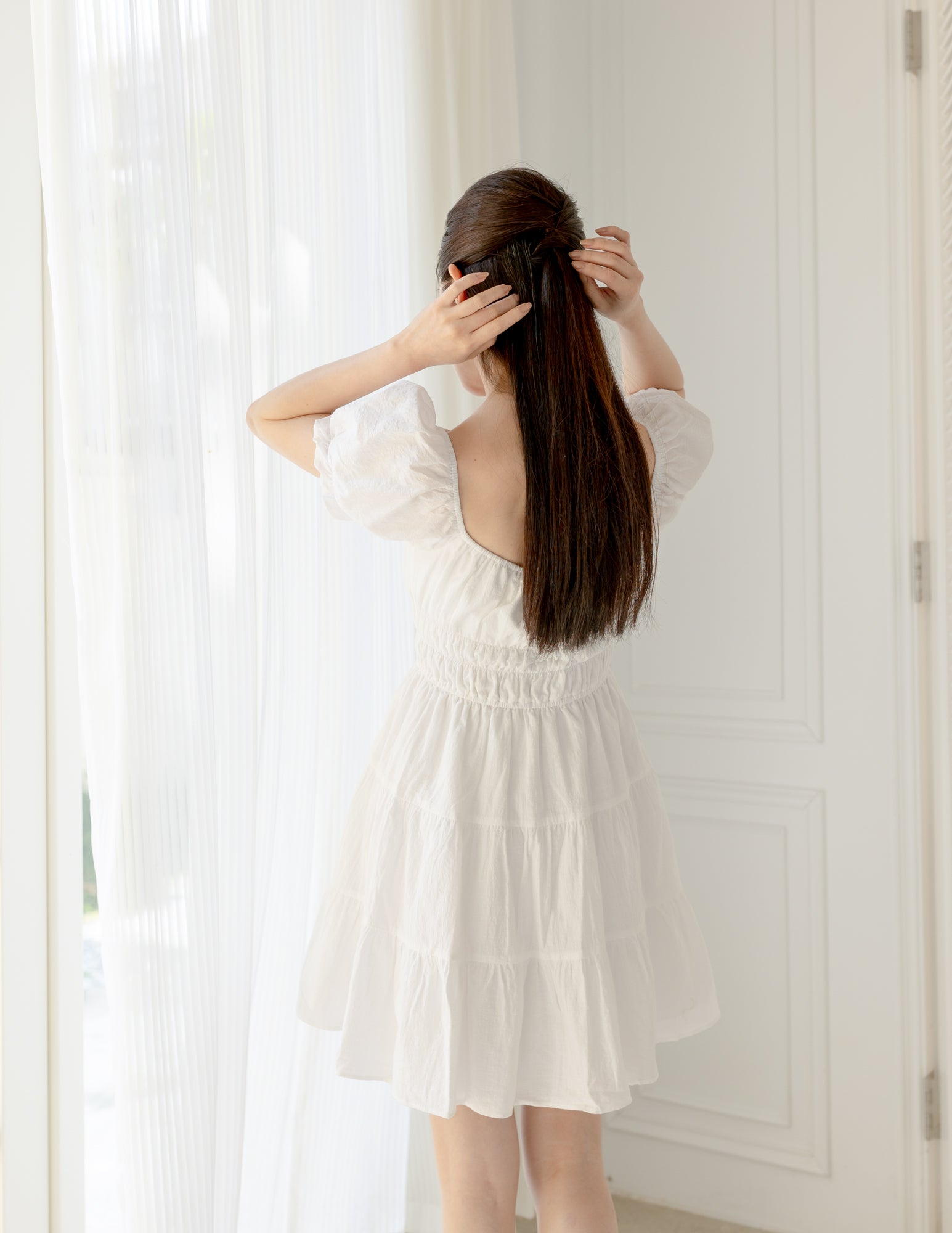 Vivianne Dress in White