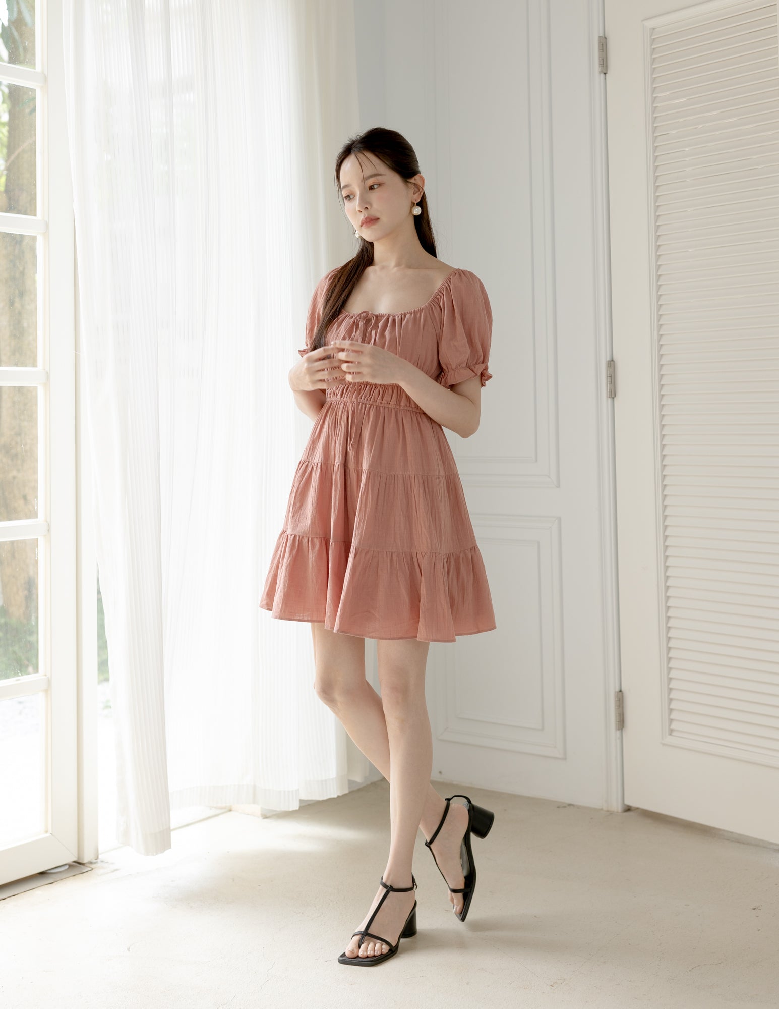 Vivianne Dress in Rose