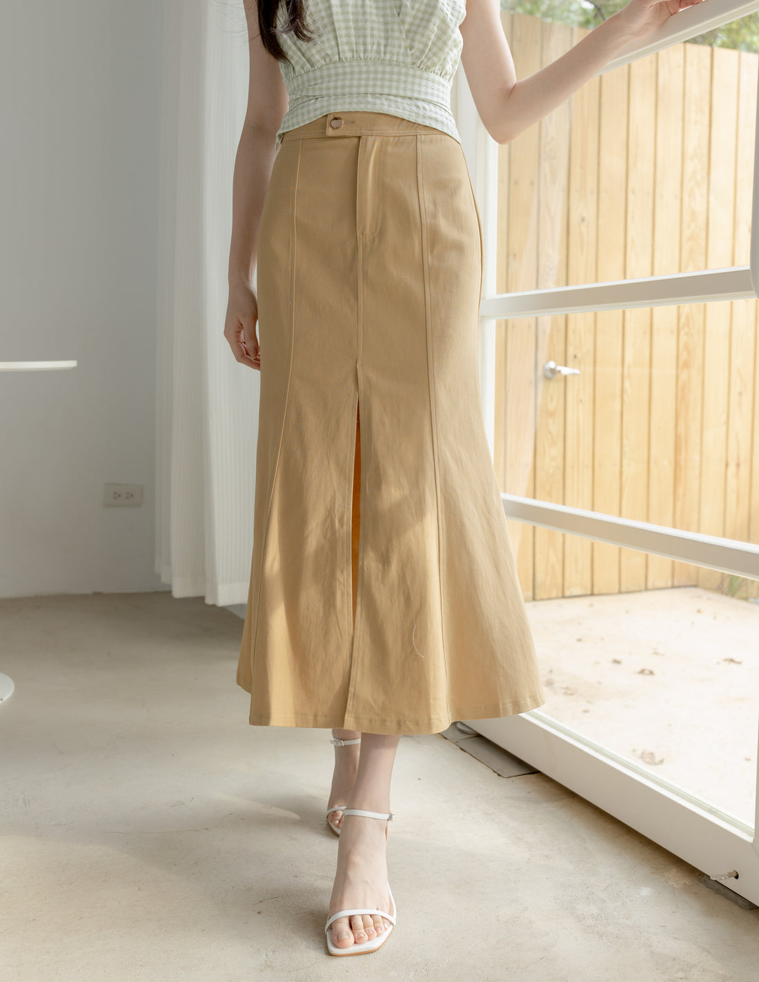 Elise Skirt in Camel