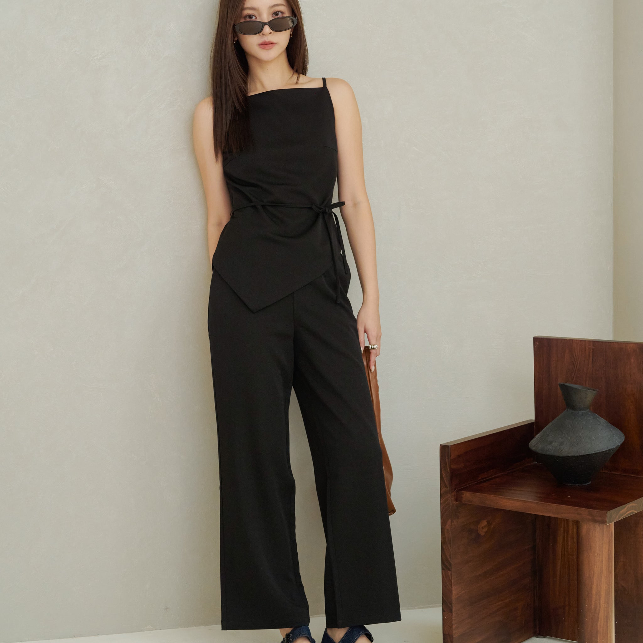 Alexandra Tailored Pants in Black