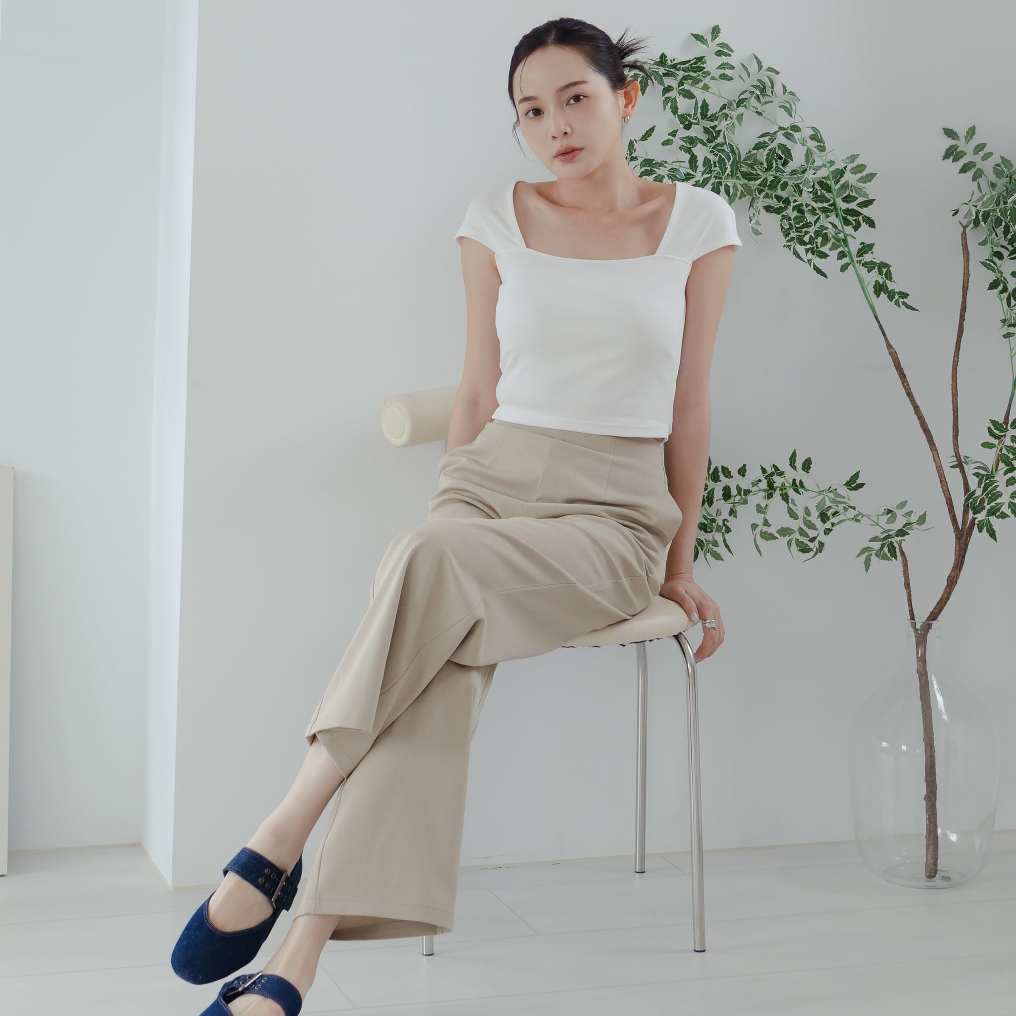 Moxie Reversible Top in White