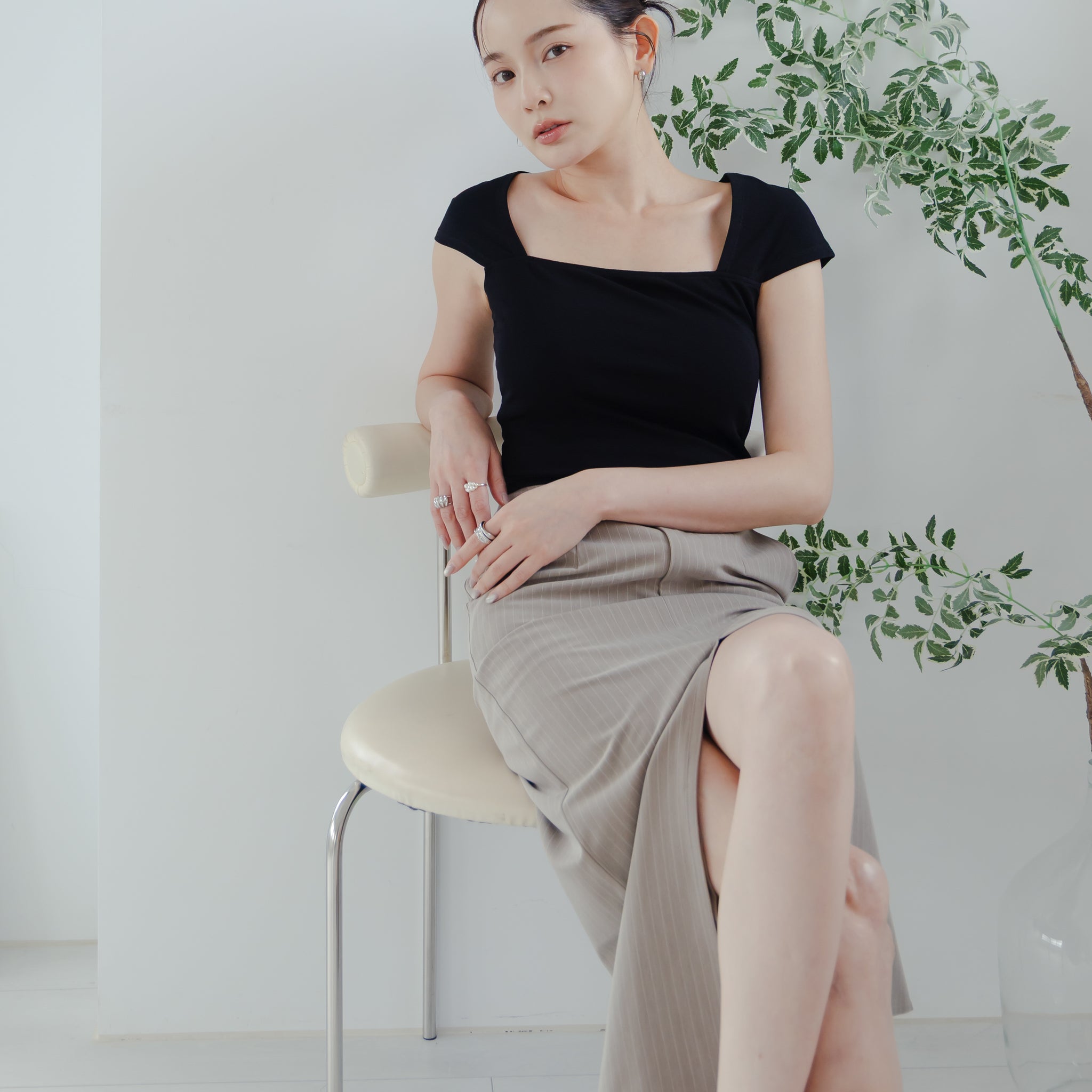 Moxie Reversible Top in Black