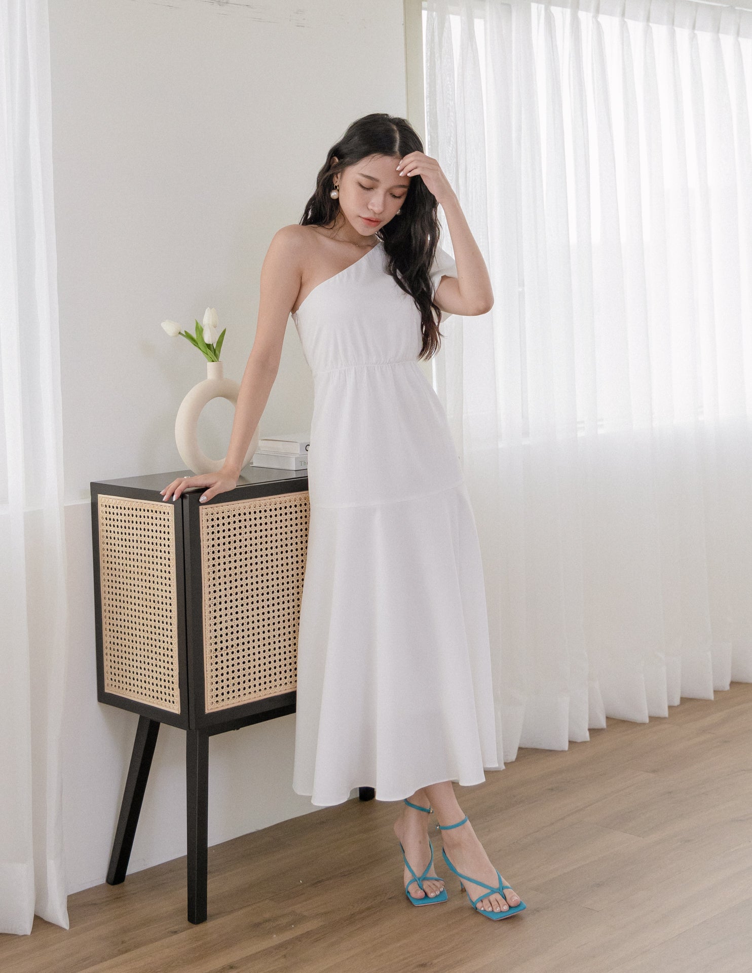 Becca Dress in White