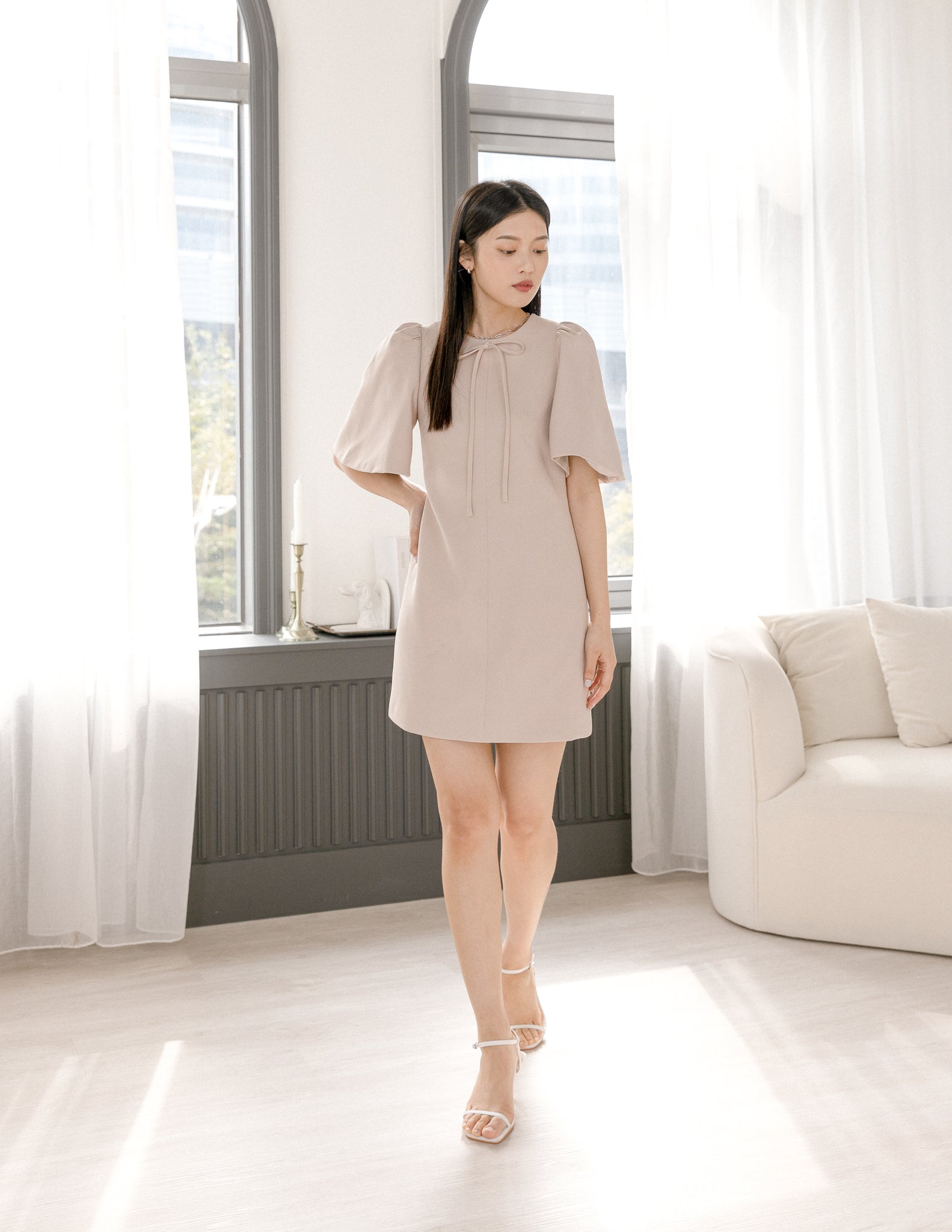 Ning Dress in Sand