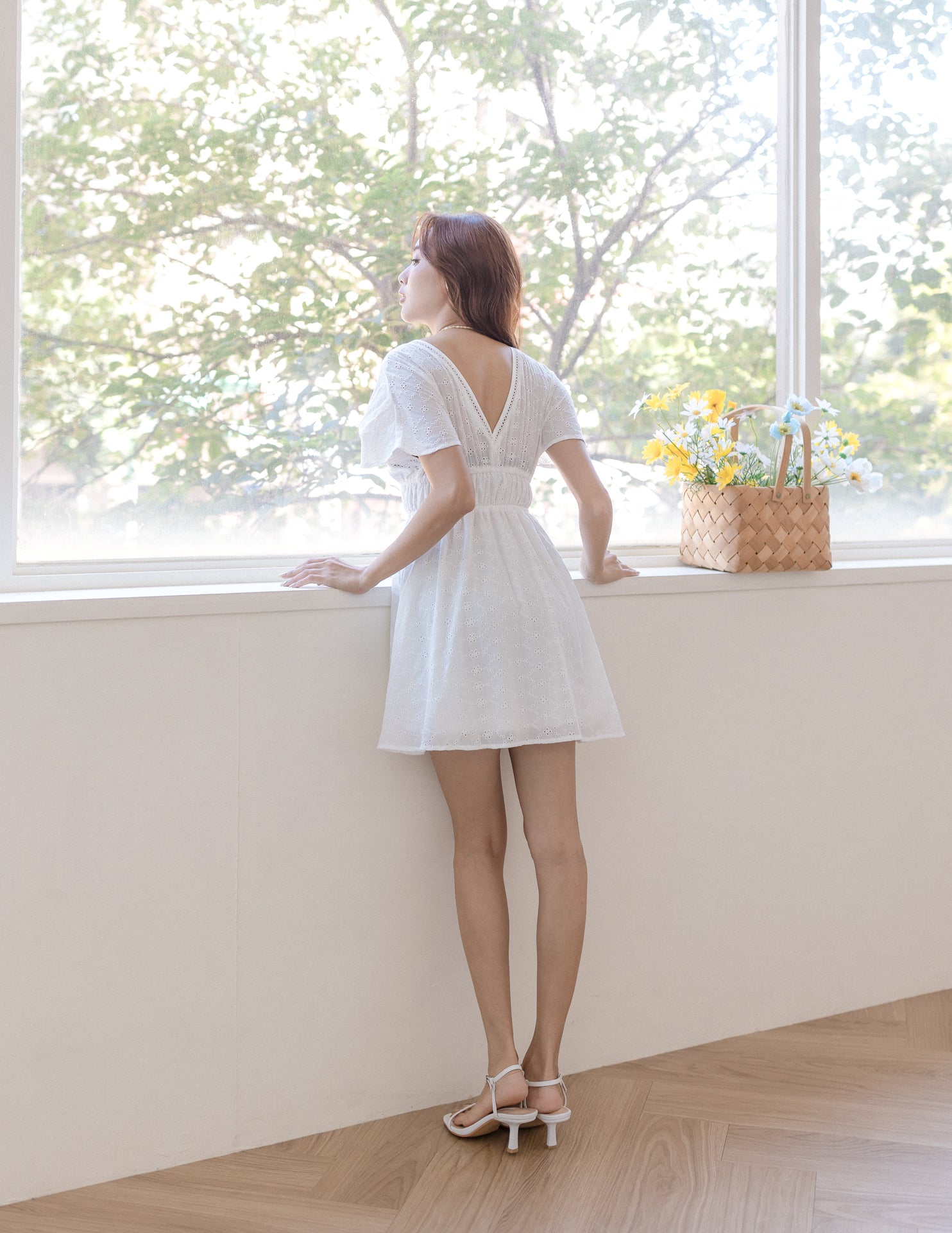 Raelynn Dress in White