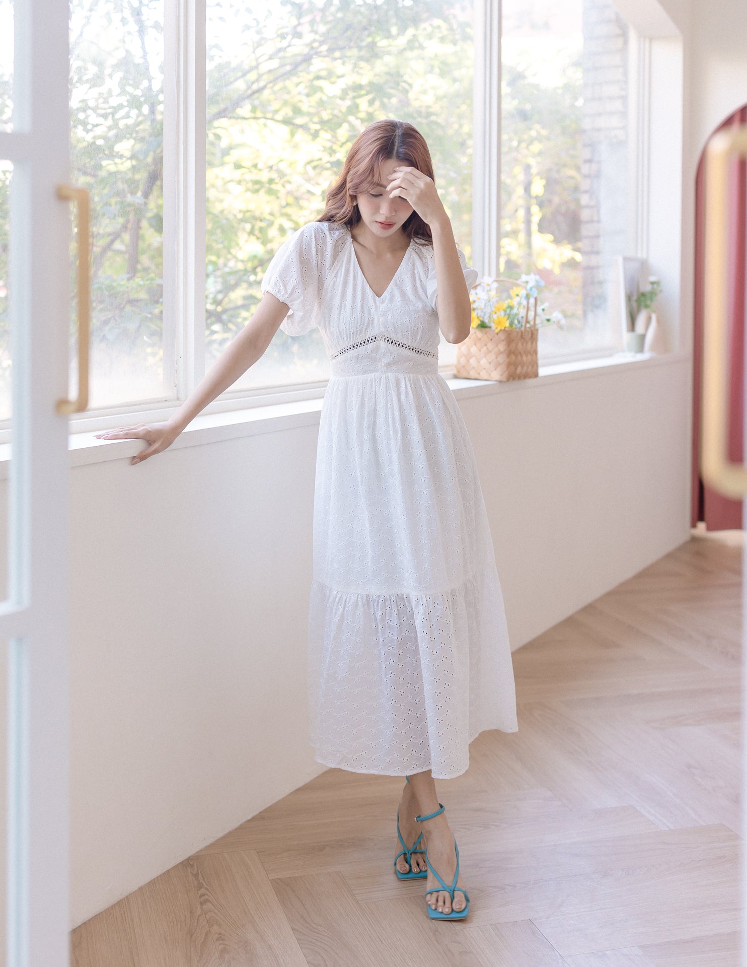 Tasmin Dress in White