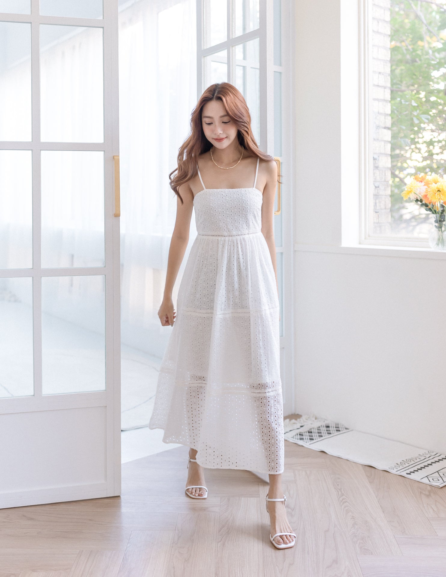 Lulu Dress in White