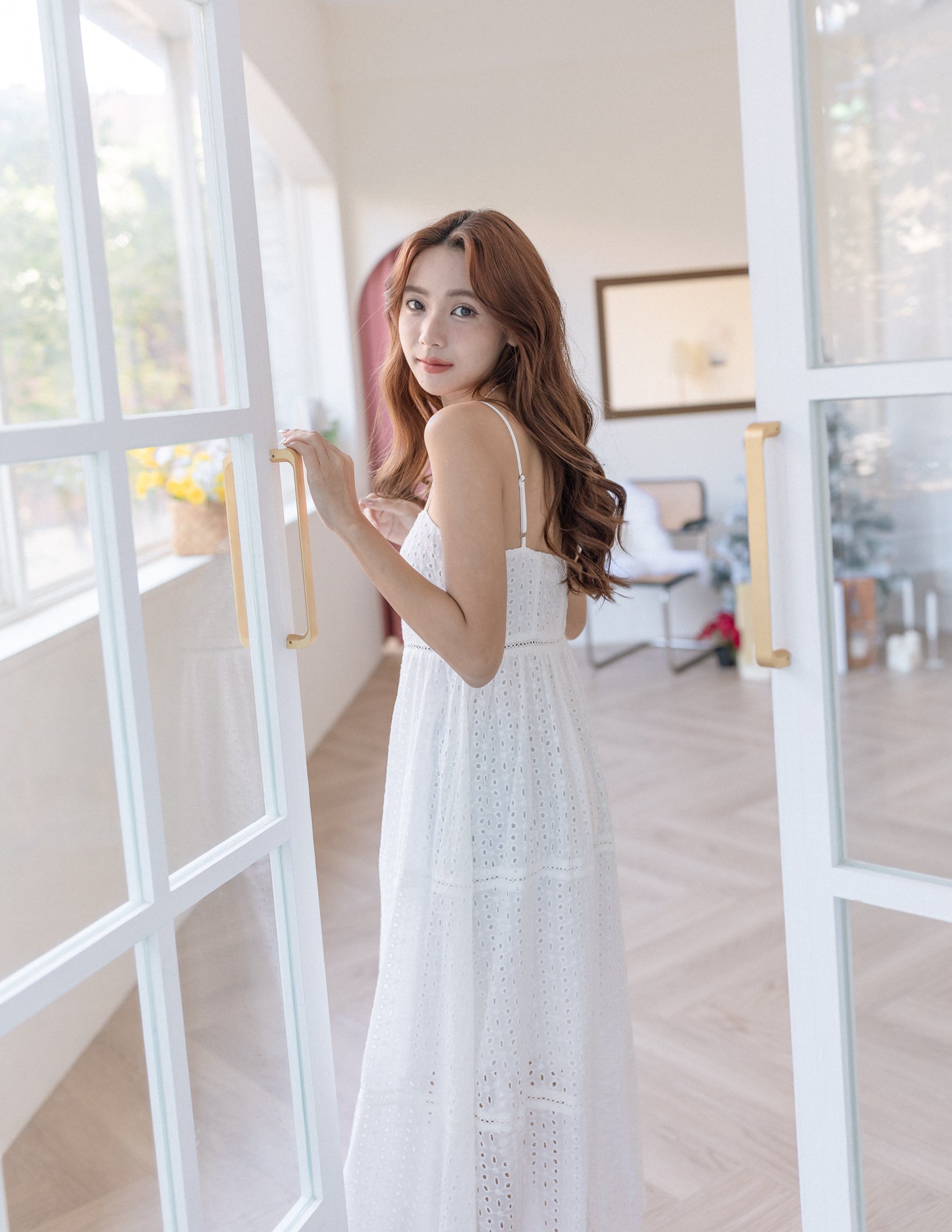 Lulu Dress in White