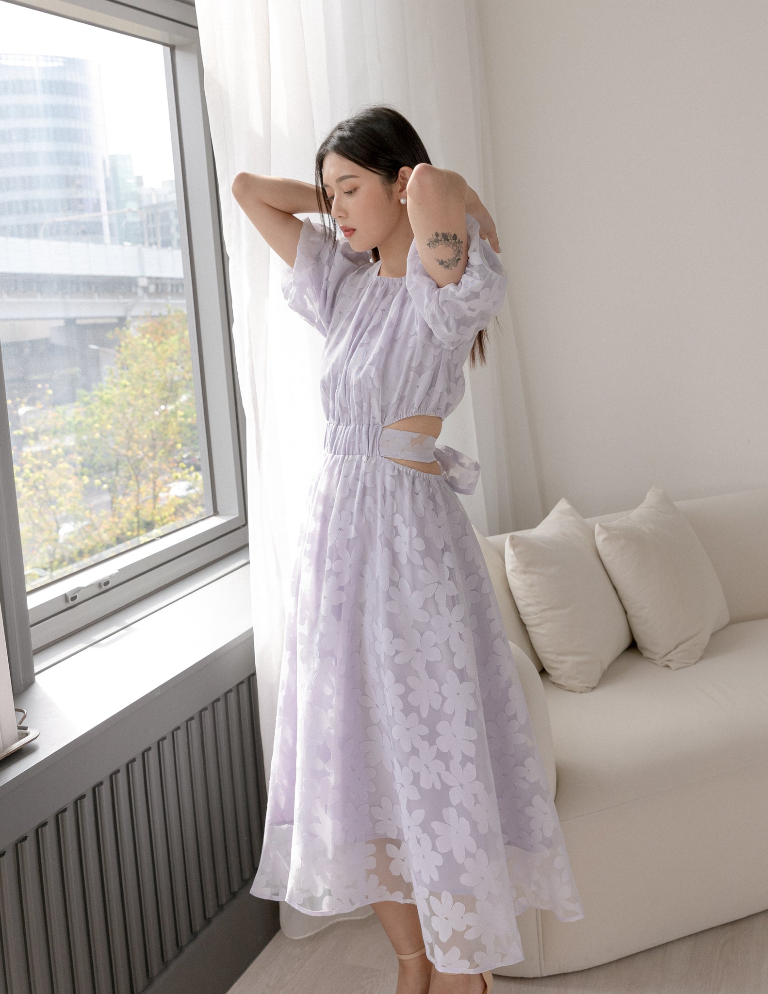 Remy Dress in Lilac