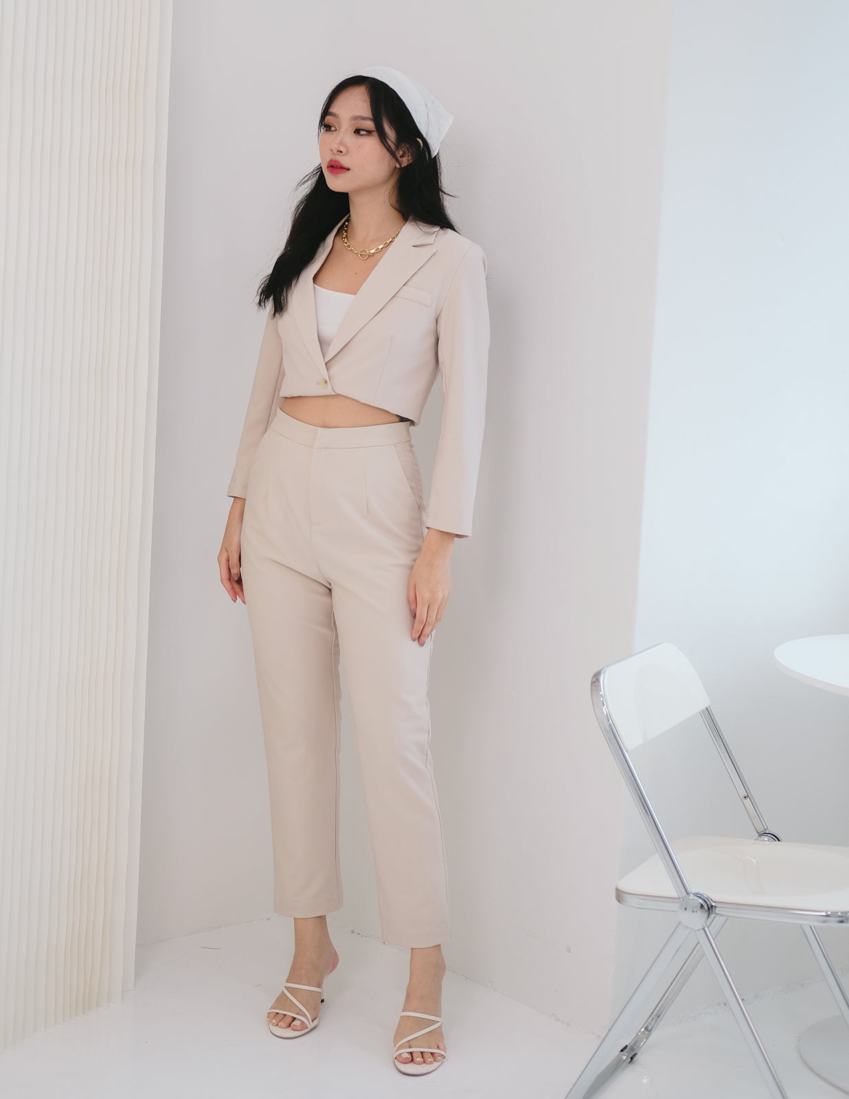 Kaci Pants in Ecru