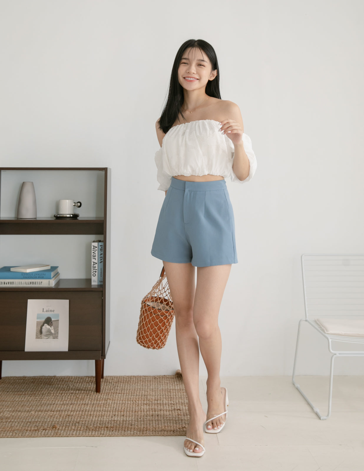 Jamie Shorts in Blue