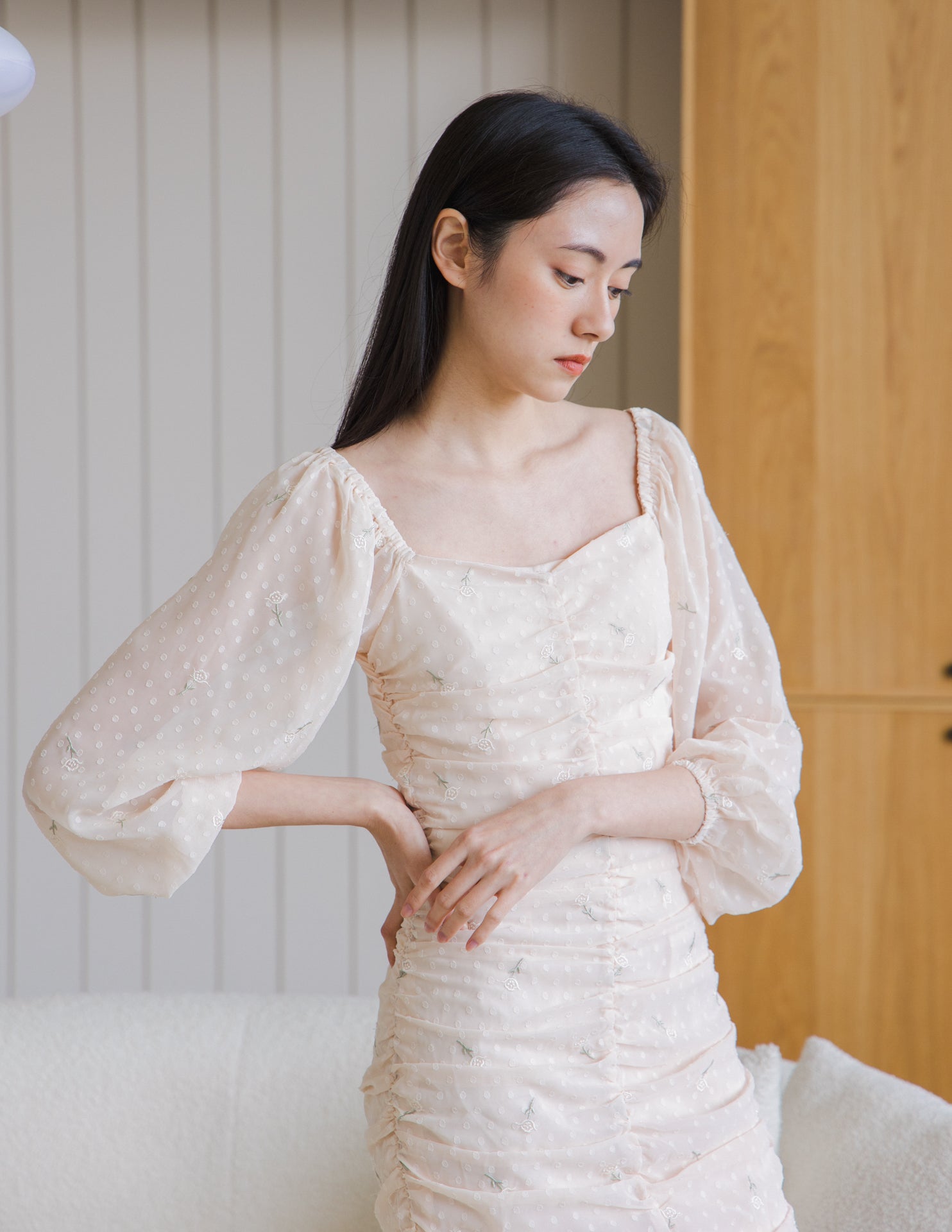 Arianna Dress in Cream