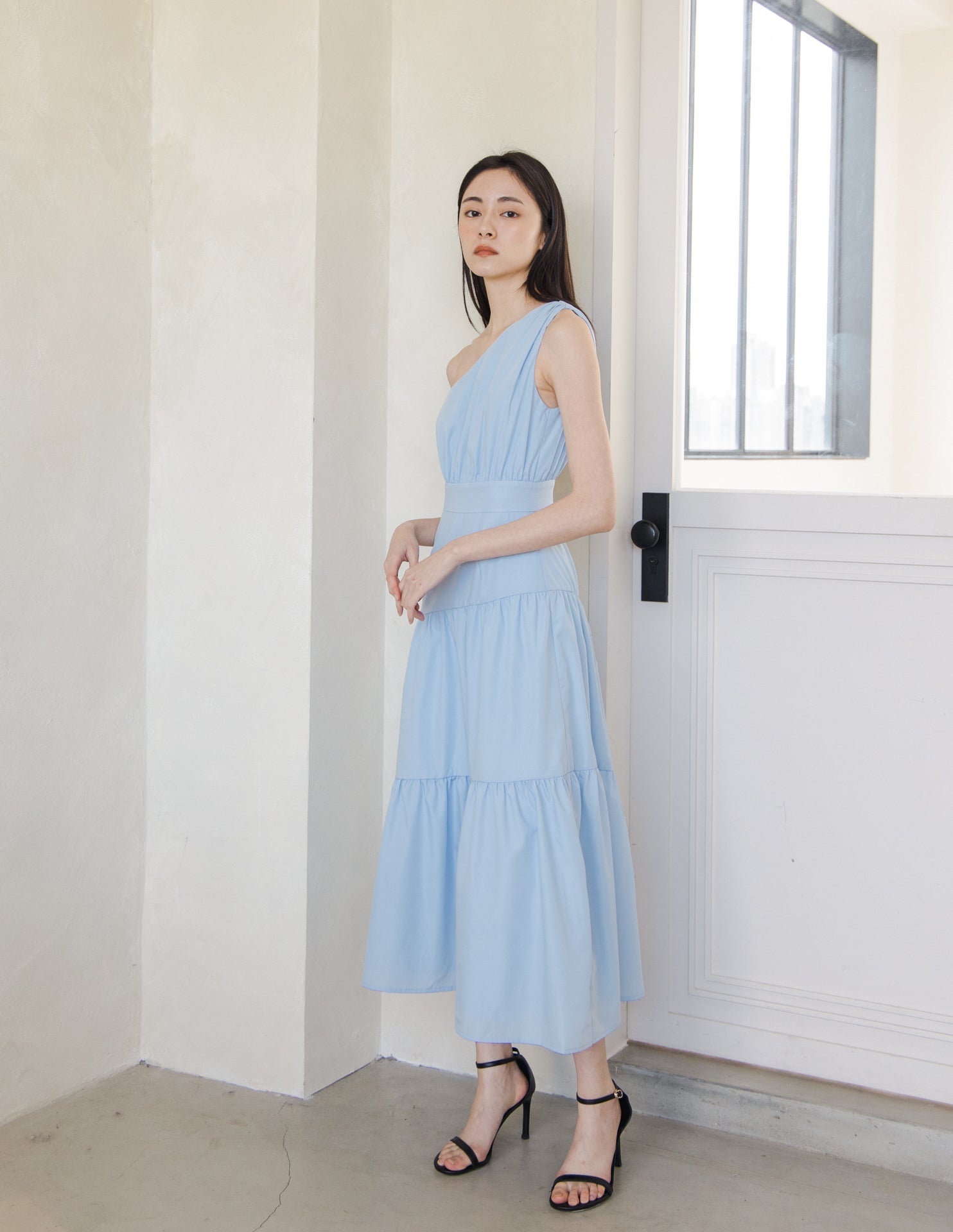 Merlina Dress in Blue
