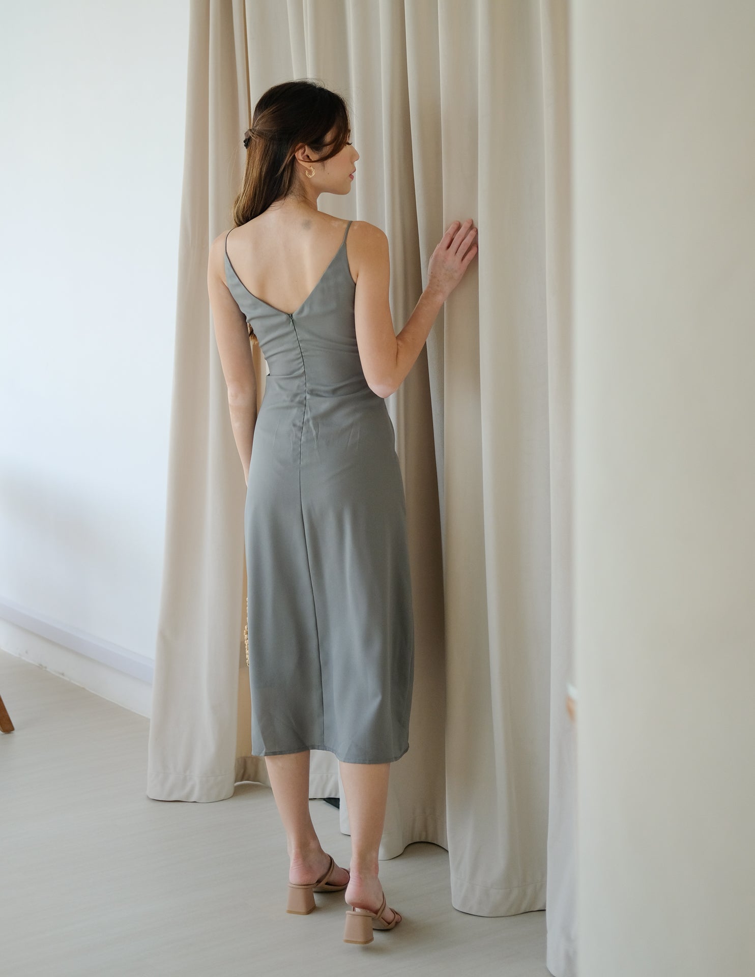 Elizabeth Dress in Teal